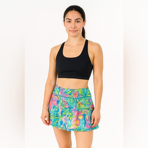 Lilly Pulitzer Pants - Lilly Pulitzer Luxletic Active Skort Tropical Floral Print XS
